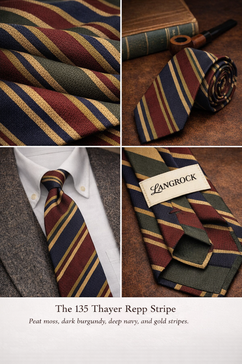 THE 135 THAYER REPP STRIPE